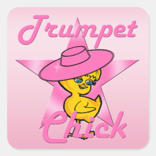 Sticker Carré Poussette de trompette #8