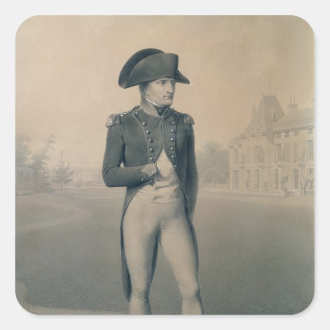 Sticker Carré Premier consul Napoléon Bonaparte à Malmaison (Devant)
