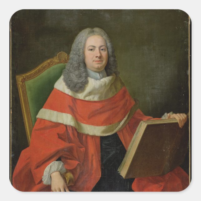 Sticker Carré Président du Parlement (Devant)