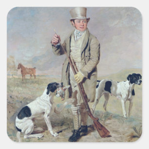 Sticker Carré Prince de Richard, avec Damon, le défunt colonel