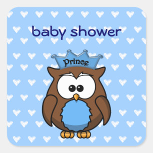 Sticker Carré prince owl