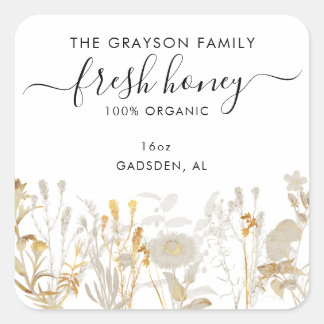 Sticker Carré Product Labels