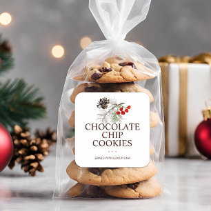 Sticker Carré Produits Rustiques faits maison