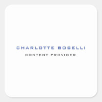 Professionnel minimaliste Votre nom Titre Professi