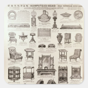 Sticker Carré Publicité pour Oetzmann & Co.