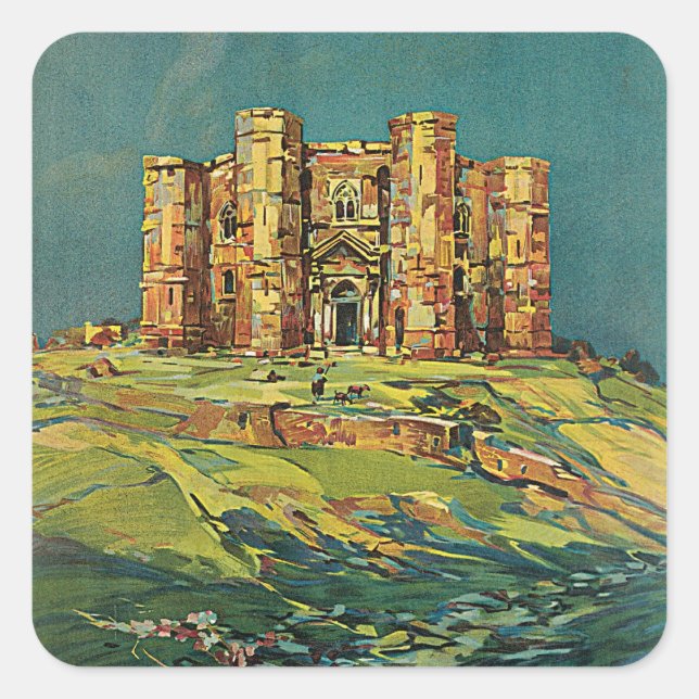 Sticker Carré Puglie (Pouilles) (Devant)