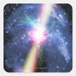 Sticker Carré Pulsar