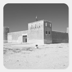 Sticker Carré Qatar, Al Zubarah. Fort d'Al-Zubara (b.1938) maint
