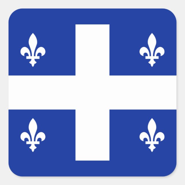 Sticker Carré québec (Devant)
