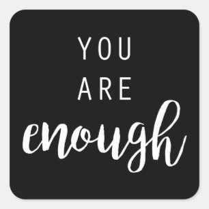 Sticker Carré Quotable III