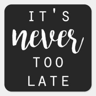 Sticker Carré Quotable IV