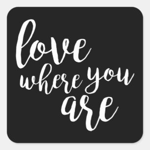 Sticker Carré Quotable V