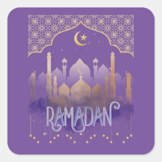 Sticker Carré Ramadan