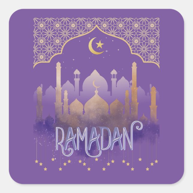 Sticker Carré Ramadan (Devant)