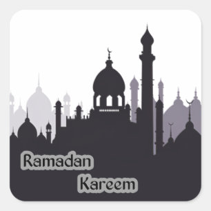Sticker Carré ramadan kareem