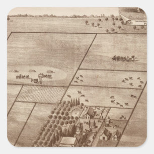 Sticker Carré Ranch de Bertch