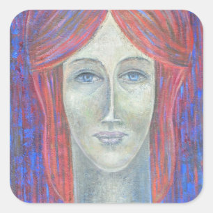 Sticker Carré Redhead 2012