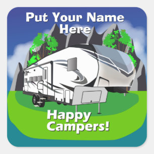 Sticker Carré Réflexion Grand Design 28bh Conception cinquième r