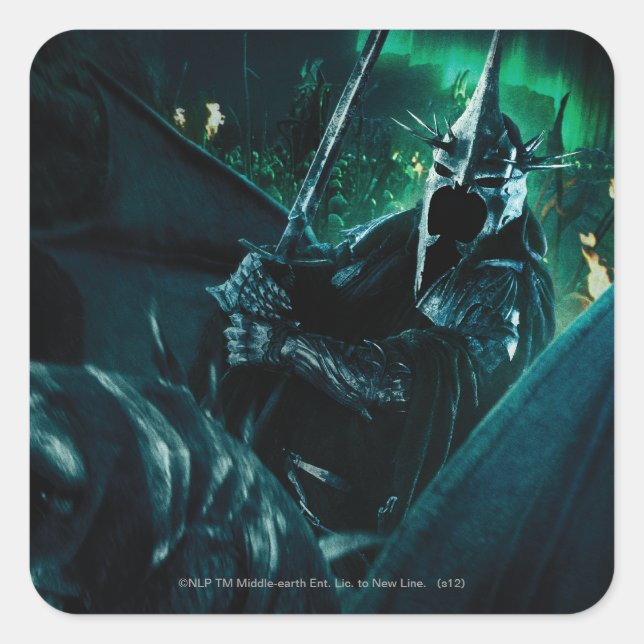 Sticker Carré Refroidissement avec épée (Devant)