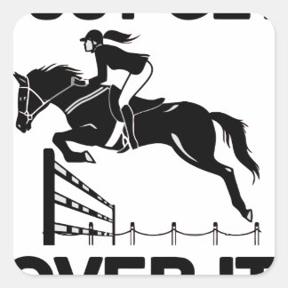 STICKER CARRÉ REGARDE-LE.