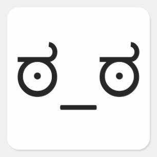 Sticker Carré Regardez de la désapprobation Meme