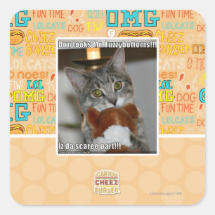 Sticker Carré Regards de Don