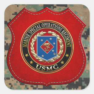 Sticker Carré Régiment marin d'opérations spéciales (MSOR) [3