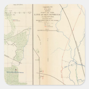 Sticker Carré Région de Petersbourg