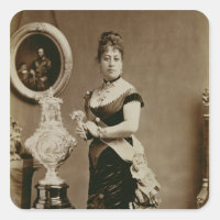 Reine Emma (1836-85) (photographie sépia)