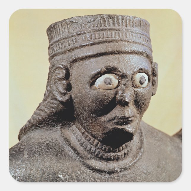 Sticker Carré Reine Ishtar, épouse du roi Hadad (Devant)