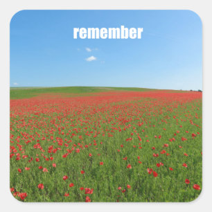 Sticker Carré Remember