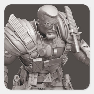 Sticker Carré Remplaçant de Deathstroke