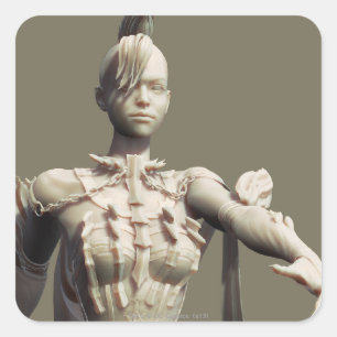 Sticker Carré Remplacement du gel de tueur