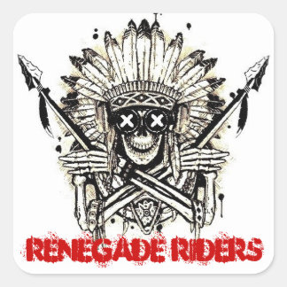 Sticker Carré Renegade Riders