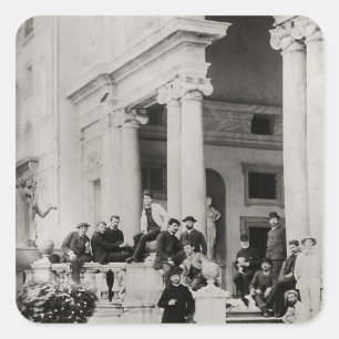 Sticker Carré Résidents de Villa Medici à Rome