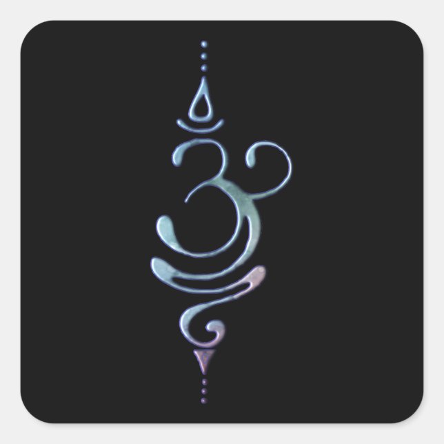 Sticker Carré Respire 1 (Devant)