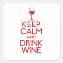 Restez calme et buvez du vin