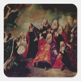 Sticker Carré Retour d'Ex-Voto.Corps de Ville Demand