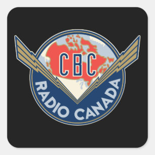 Sticker Carré  Rétro 1940-1958