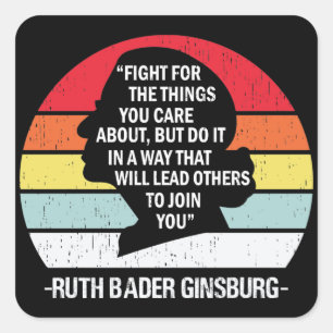 Sticker Carré Retro Fight pour les choses qui vous intéressent