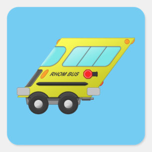 Sticker Carré Rhom-bus