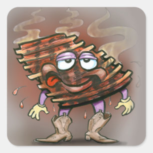 Sticker Carré Ribs