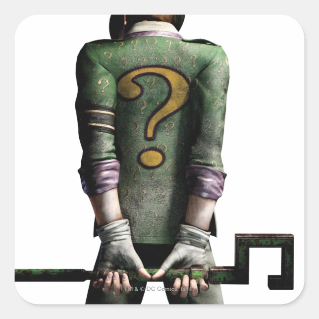 Sticker Carré Riddler 2 (Devant)