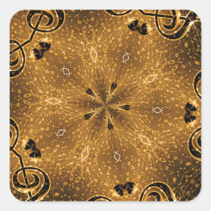 Sticker Carré Robe, Moments D'Or#2_