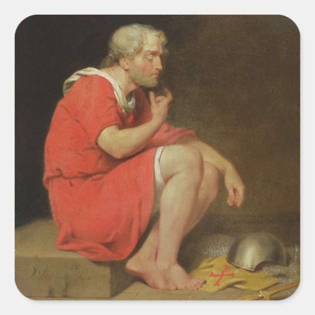 Sticker Carré Robert (c.1054-1134) (Devant)