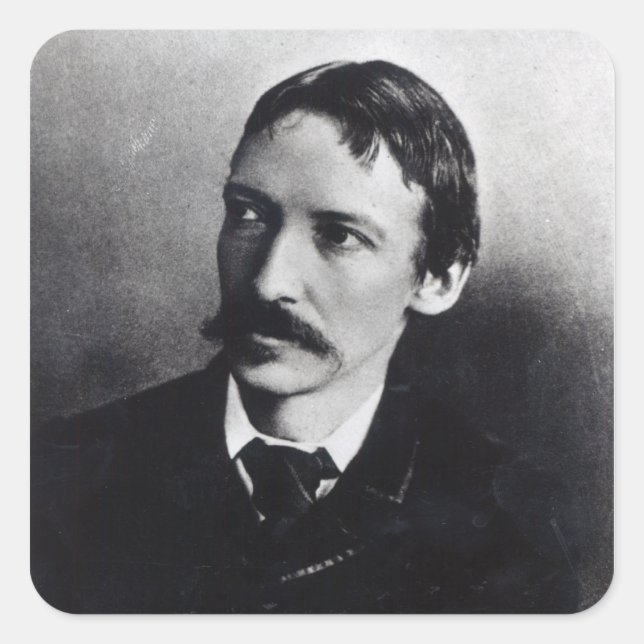 Sticker Carré Robert Louis Stevenson (Devant)