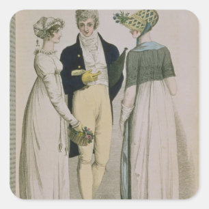 Sticker Carré Robes du soir pour illustration