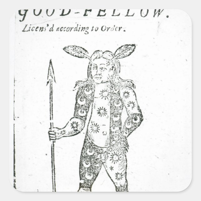 Sticker Carré Robin Goodfellow (Devant)