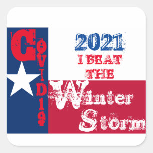 STICKER CARRÉ ROCHERS TEXAS