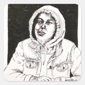 Sticker Carré Rociooo